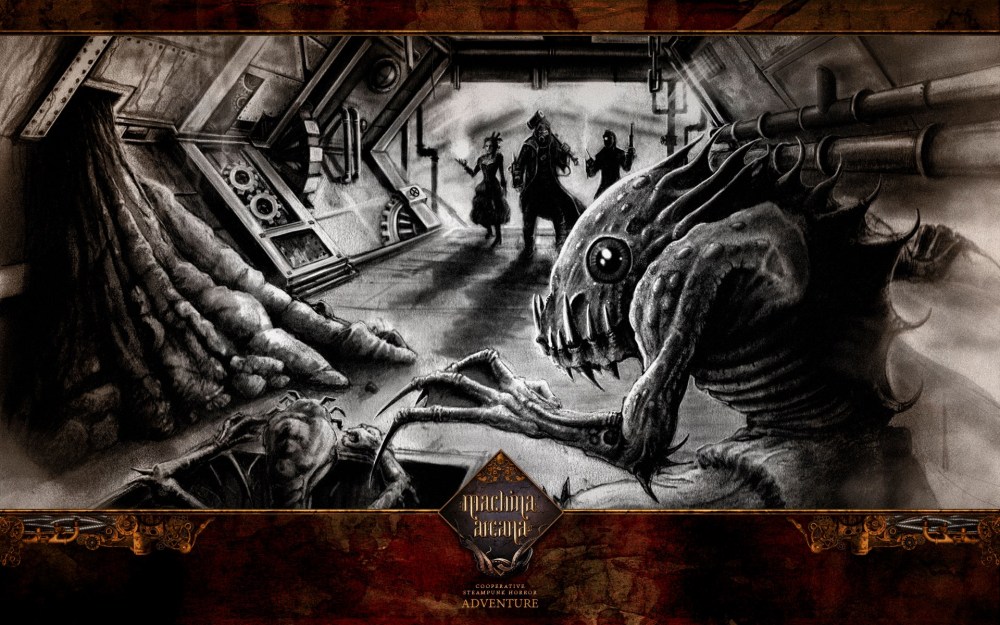 machina arcana 1st ed art splash