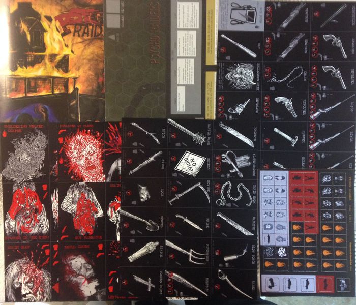 psycho raiders cards